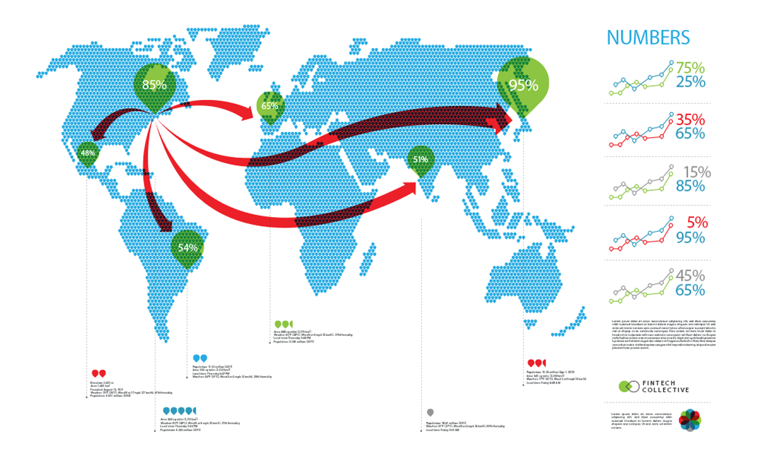 Fintech logo final map