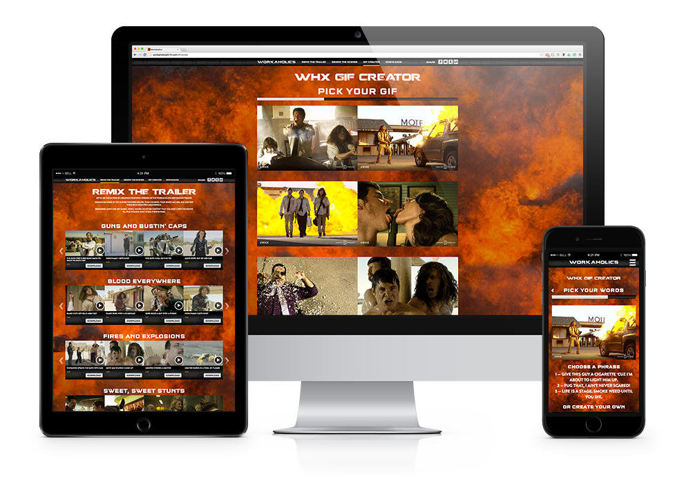 Responsive website